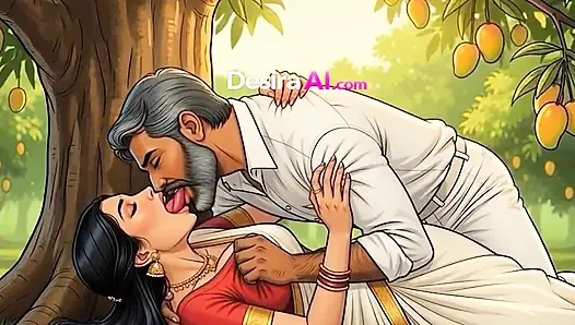 La propriétaire de mangue baise la chatte d’une Indienne jusqu’à ce qu’elle jute - IA générée
