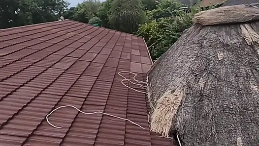 Drone'mla uçarken komşularımı sikişirken yakaladım