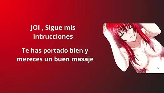 31 talimatı sadece iyi davranan erkekler için, ateşli kadın iyi bir masaj yapmak için talimat veriyor