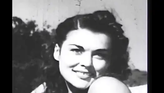 30'ların siyah ve beyazı ve bir sürü kürkü