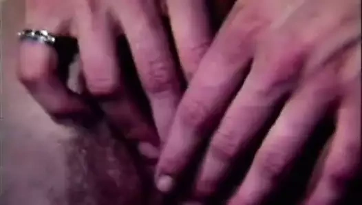 Siyah cüppeli divas tarafından sıcak oral seks (1960'larda vintage)