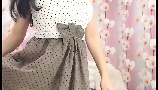 Sevimli bebek oyuncaklar ona tatlı kedi