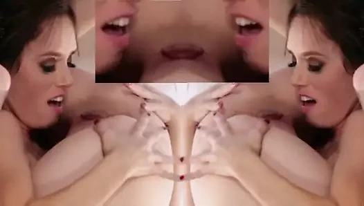 Lezbiyenler bölünmüş ekranda