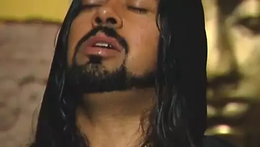 Sıcak genç psychedelic alem