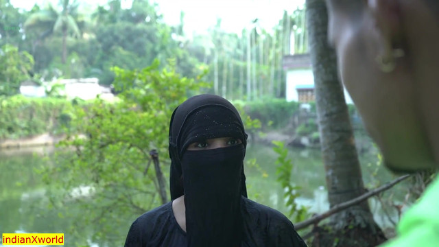 Innocent Hijab girl shared by Husband! Indian Sex