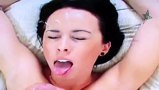 Wmaf'ın yüzüne boşalma