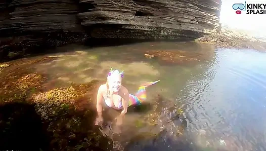 Deniz kızı görüldü! Lost Cove'da ıslak Karşılaşma