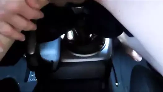 Büyük memeler civciv becerdin shifter içinde araba