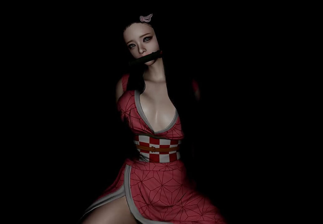 VAM POV - Nezuko Cosplay Dance 1