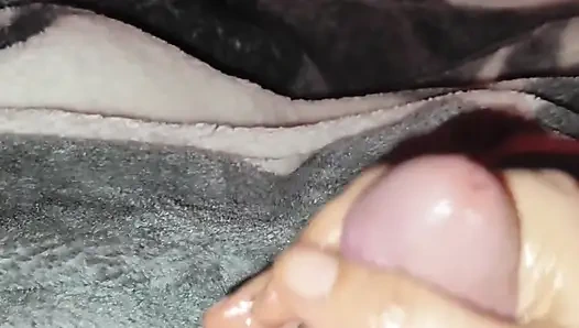 I turned him on in public and finished him at home. A wild and dominant jerk off and big cumshot!