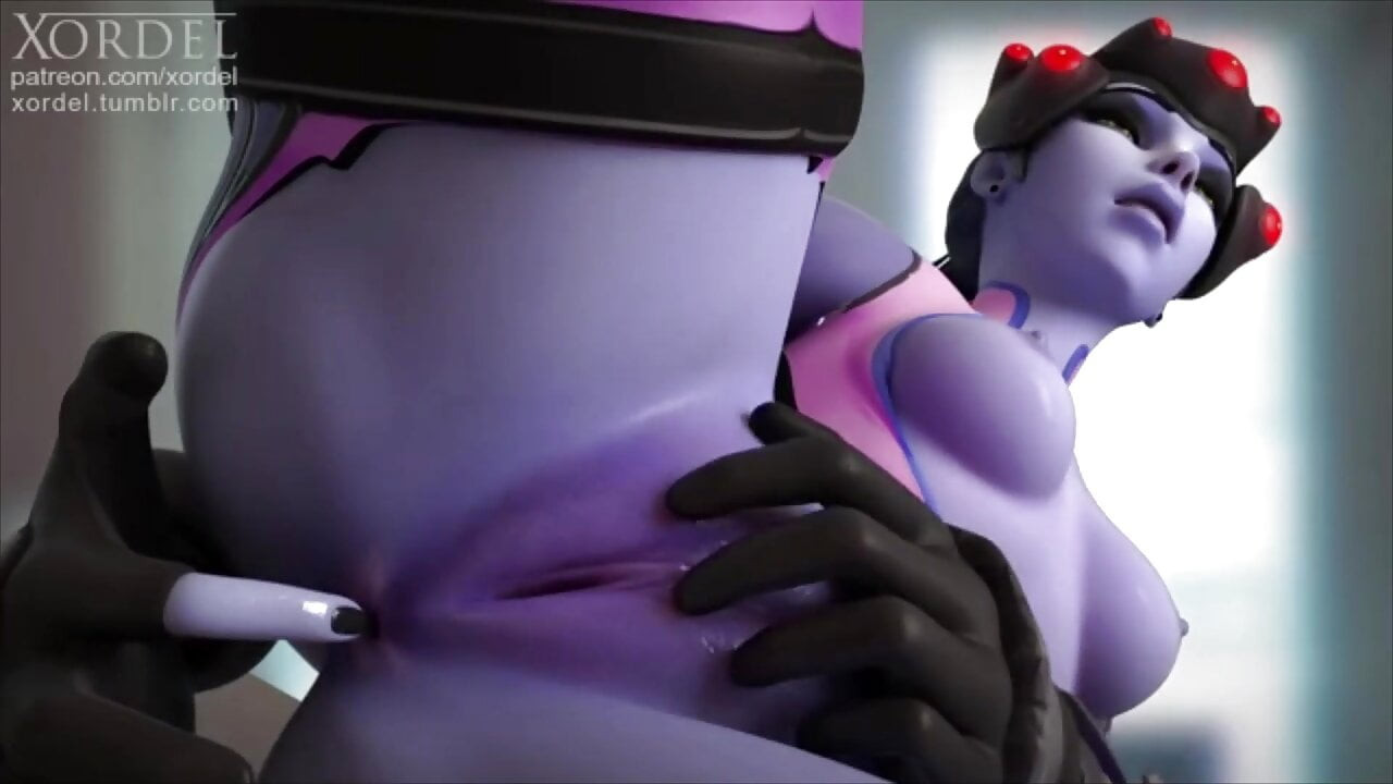 Widowmaker Fingering Her Asshole