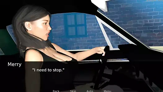 Ateşli evli kadın - araba bozuldu ve sonra soyundum ve sikini gördüm