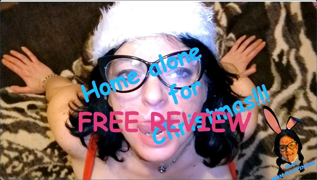 Noel için evde yalnız!!!