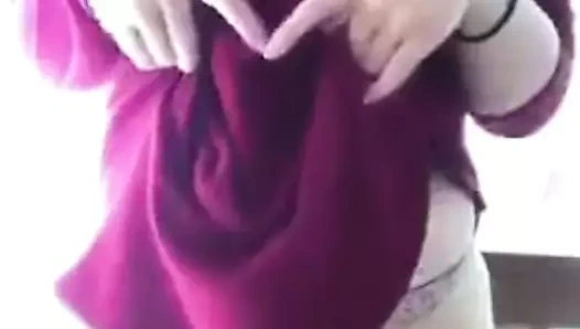 Jiju'm için bir video kaydettim. çıplak