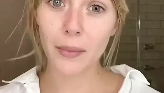 Elizabeth olsen: makyajsız, güzel.
