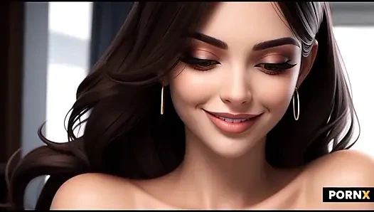 Hintli naukar malkin. Sıska sürücü onun yerine tam Hintli kıza masaj yapıyor