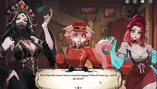 Hotel tales ürkütücü hentai oyunu ep.5 ghost barmen kovboy kız tarzında azdırıyor!