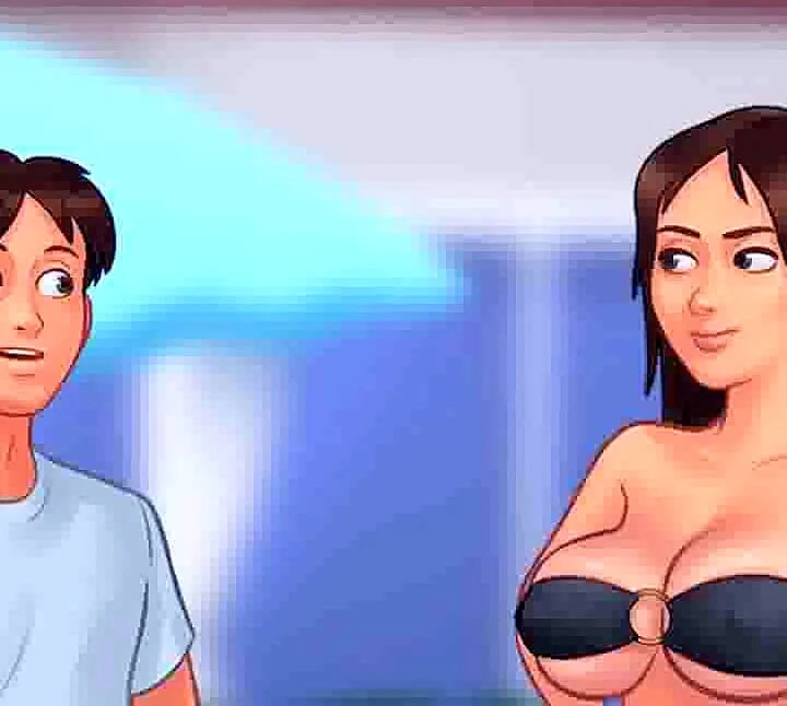 Yaz mevsimi efsanesi: seksi götlü üvey kız kardeş havuz başında bölüm 121
