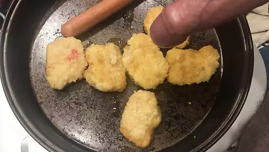 nuggets yemek pissing