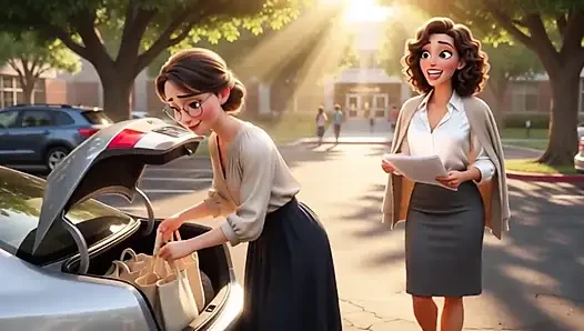 Bir öğretmenin arkadaşının üvey oğluna gizli çeki stüdyoda tutkulu fanteziye dönüşüyor
