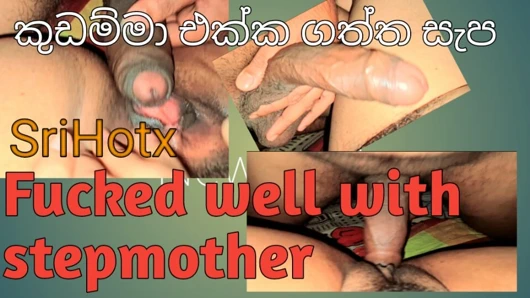 Üvey anne ile iyi sikişiyor