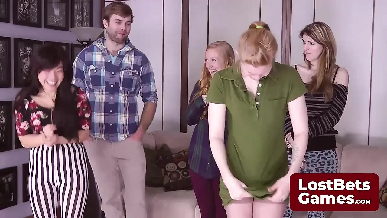 A game of Strip Rock Paper Scissors showcases flexibility