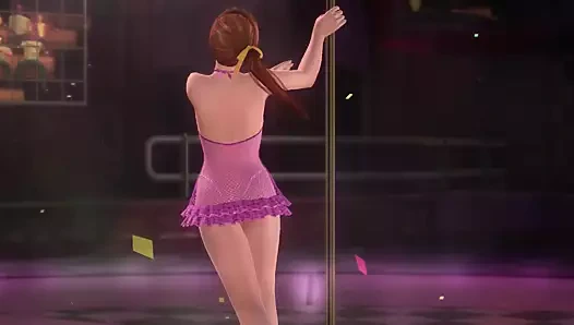 Senin için sıcak ve seksi kasumi direk dansı.