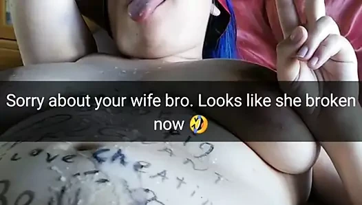 Ayy, karın boşalma bağımlısı bir fahişeye dönüştü!