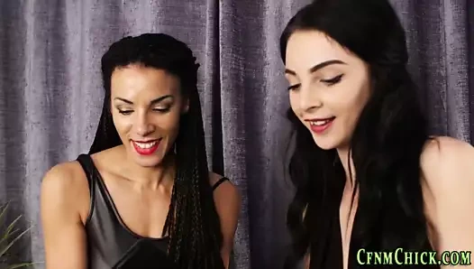 Cfnm Avrupa emme çük