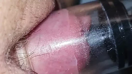 Meme ucu vakumu, şişmiş amcık...