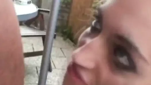 itaatkar Hollandalı sarışın lanet ile yüz hakimiyet