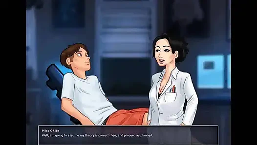 Yaz mevsimi efsanesi: Japon profesör ofisinde bir öğrenciyi sağıyor bölüm 177