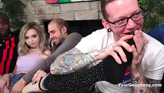 Lexi Lore'un lexi lore ile grup seks