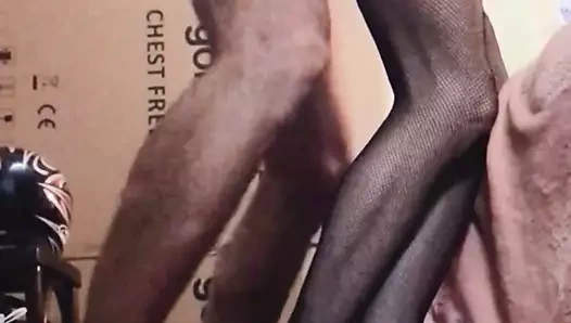 Tally sikme ve cumshot içinde siyah deri