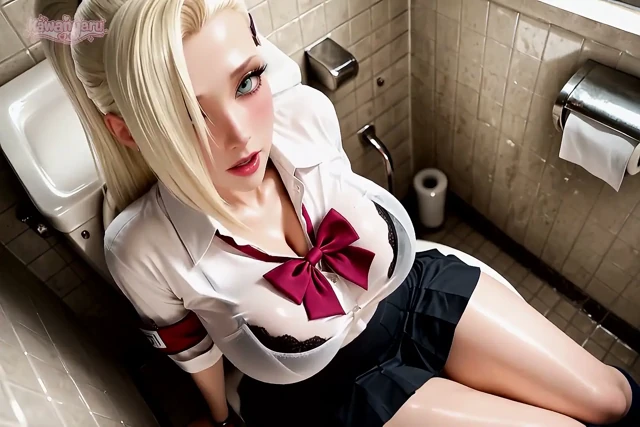 Öğrenci Konseyi Başkanı Ino Yamanaka erkek arkadaşını aldatmaya düşüyor - ai 3 boyutlu hentai anime porn