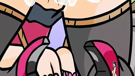 Uçuş görevlisi profesyonel bir ekip tarafından nakavt olur.