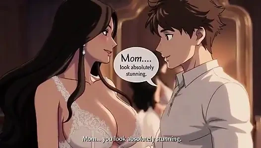 Üvey annenin üvey oğluyla gizli düğün gecesi anı