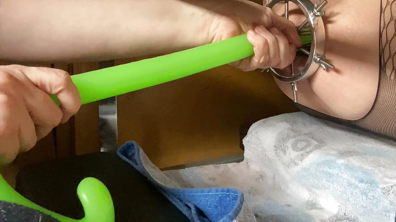 Kadın kılıklı 100 cm aşırı dildoyla dolu - bölüm 2/2
