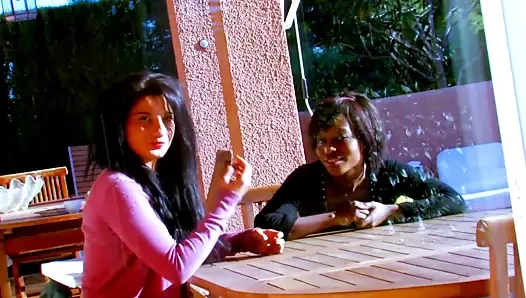 Irklararası açık havada sikiş - paylaşılan kız arkadaş