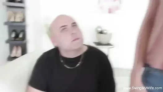 Çiftin bar seks hissi