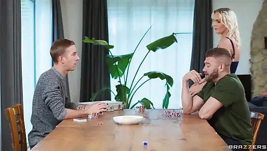 Çifte poke-onu çakan Nina Topuklu Brazzers