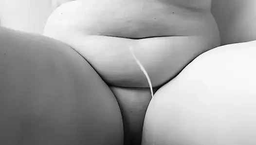 Güçlü ve kıvrımlı vücut spermlemesi