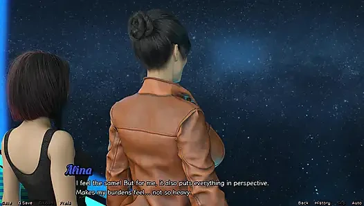 Uzayda mahsur kaldı: kızlar, bilim kurgu hikayesi. Ep.14