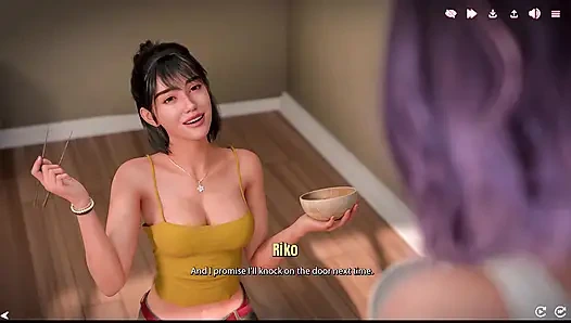 Julia Japonya'da 6 tanaka himiko göğüslerine boşalıyor