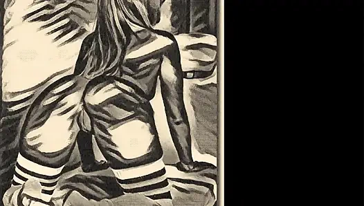 Sadece ses - tanrıça lana'nın kadın kılıklı boi anal eğitimi