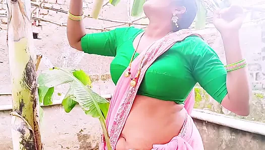 Village Forming Maid Secretly Fuckung Land Owner with Telugu Dirty Talk