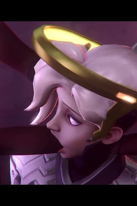 Slutty Mercy üçlü grup seks