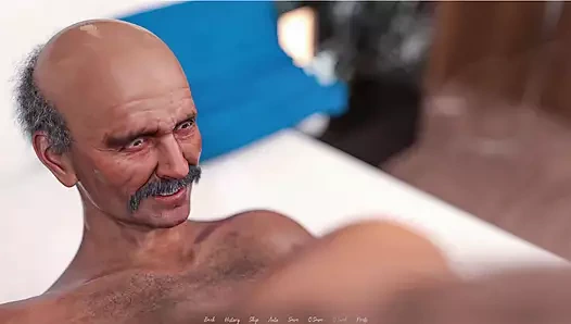 Evli kadın olmak 10 Chiristine Goro'ya sakso çekti