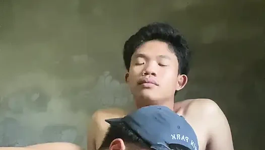 Filipino Twink Sucks Big Dick & Swallows