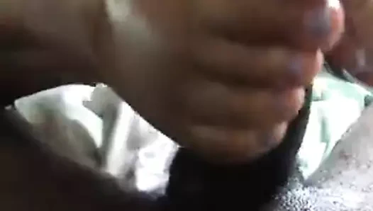 Ayak becerdin ile bebek yağ aka footjob